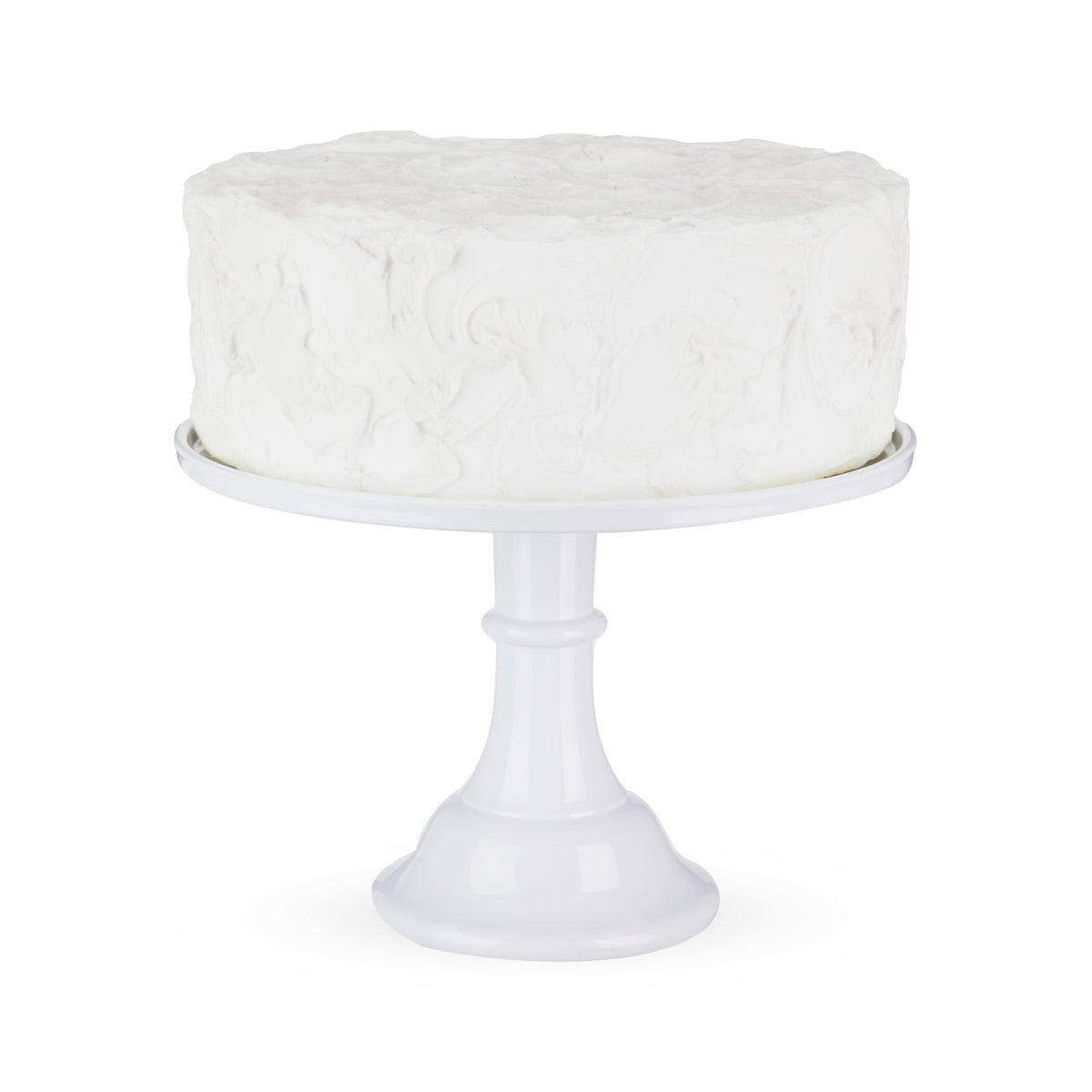 Melamine Cake Stand in White