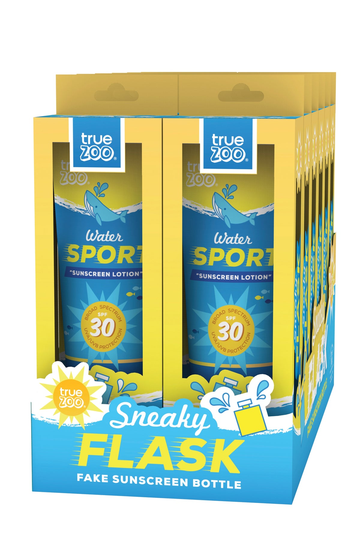 TrueZoo Sunscreen Sneaky Flask with Funnel