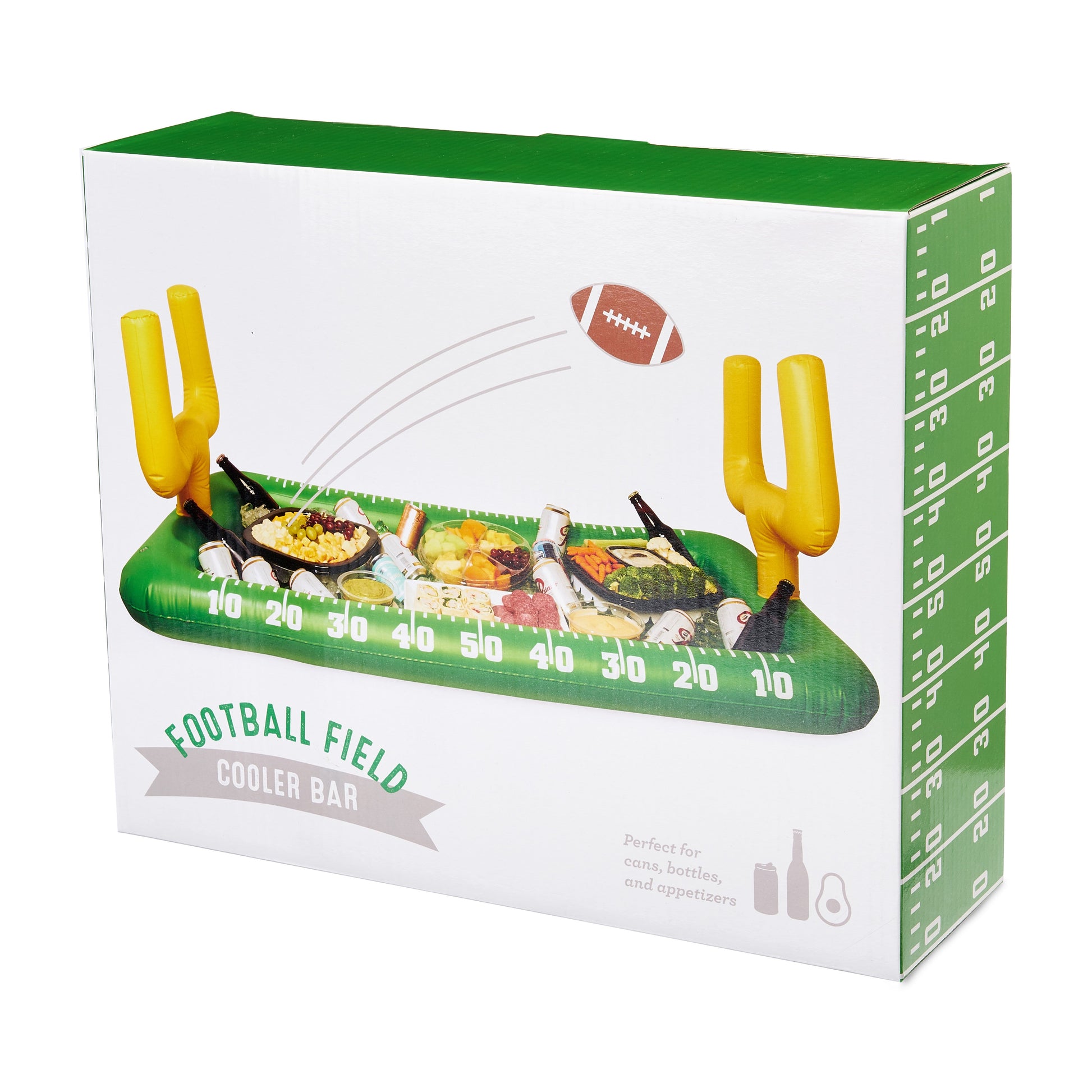 TrueZoo Inflatable Football Field Cooler Bar