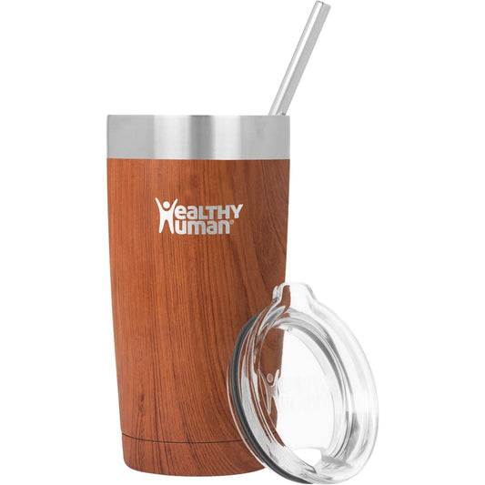 The Cruiser Tumbler in Natural Wood, 20 oz