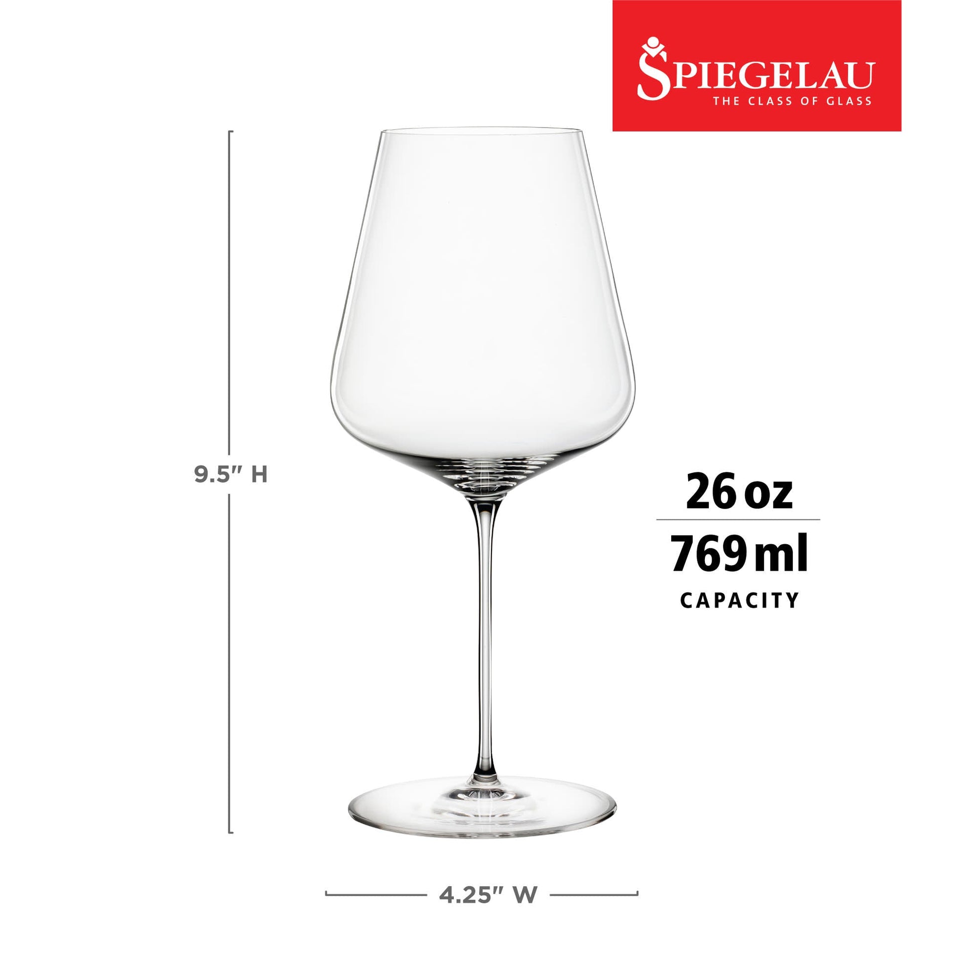 Definition Bordeaux Wine Glass, Set of 4
