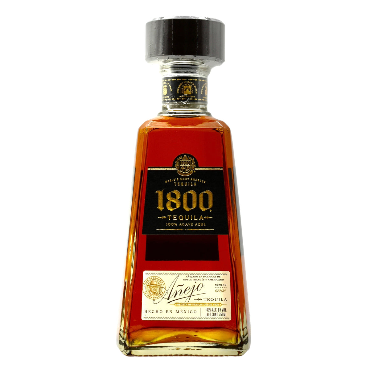 1800 Tequila Anejo 750ml | 14-Month Dual Oak Aged Jalisco Anejo 