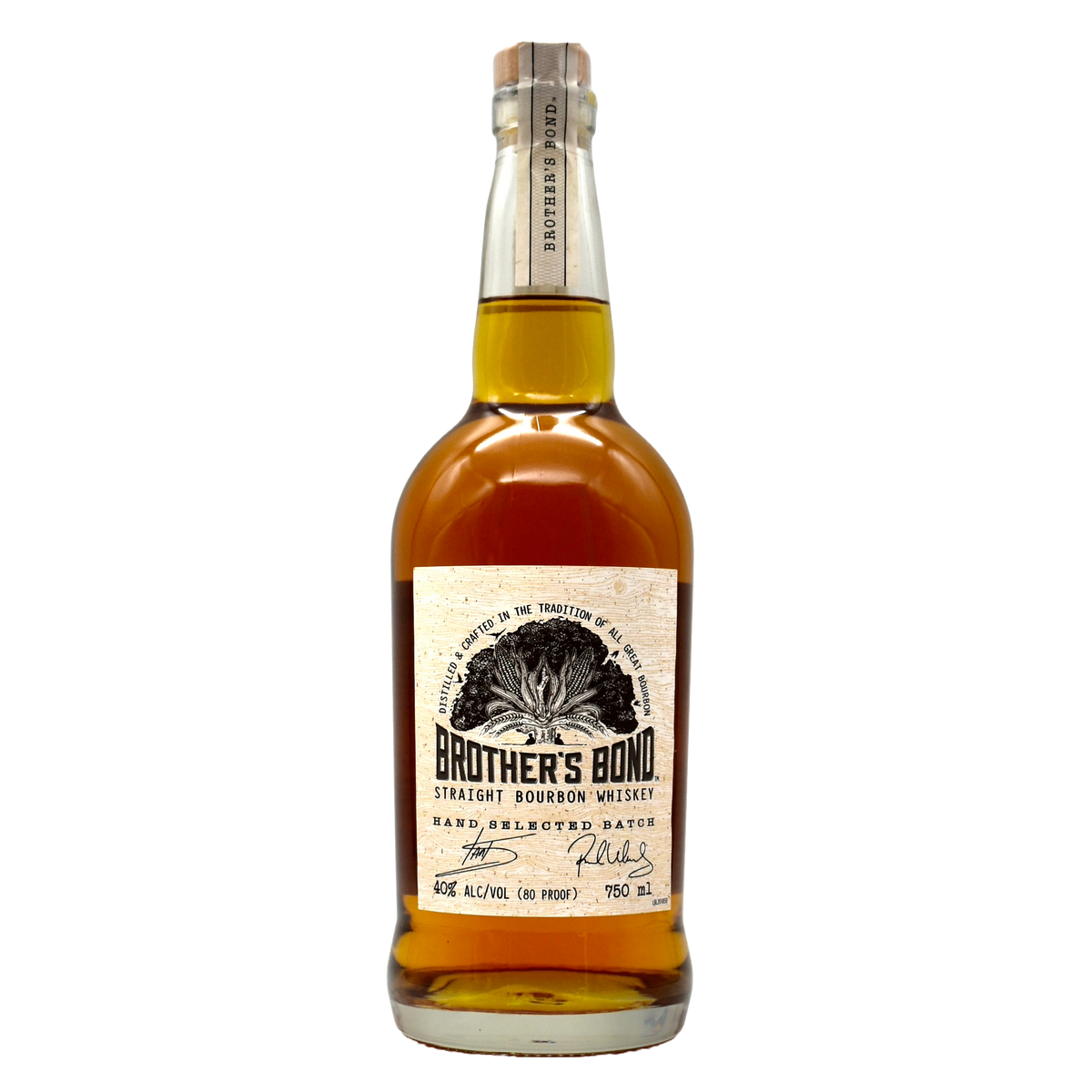 Brothers Bond Bourbon 750ml | Ian Somerhalder & Paul Wesley Four