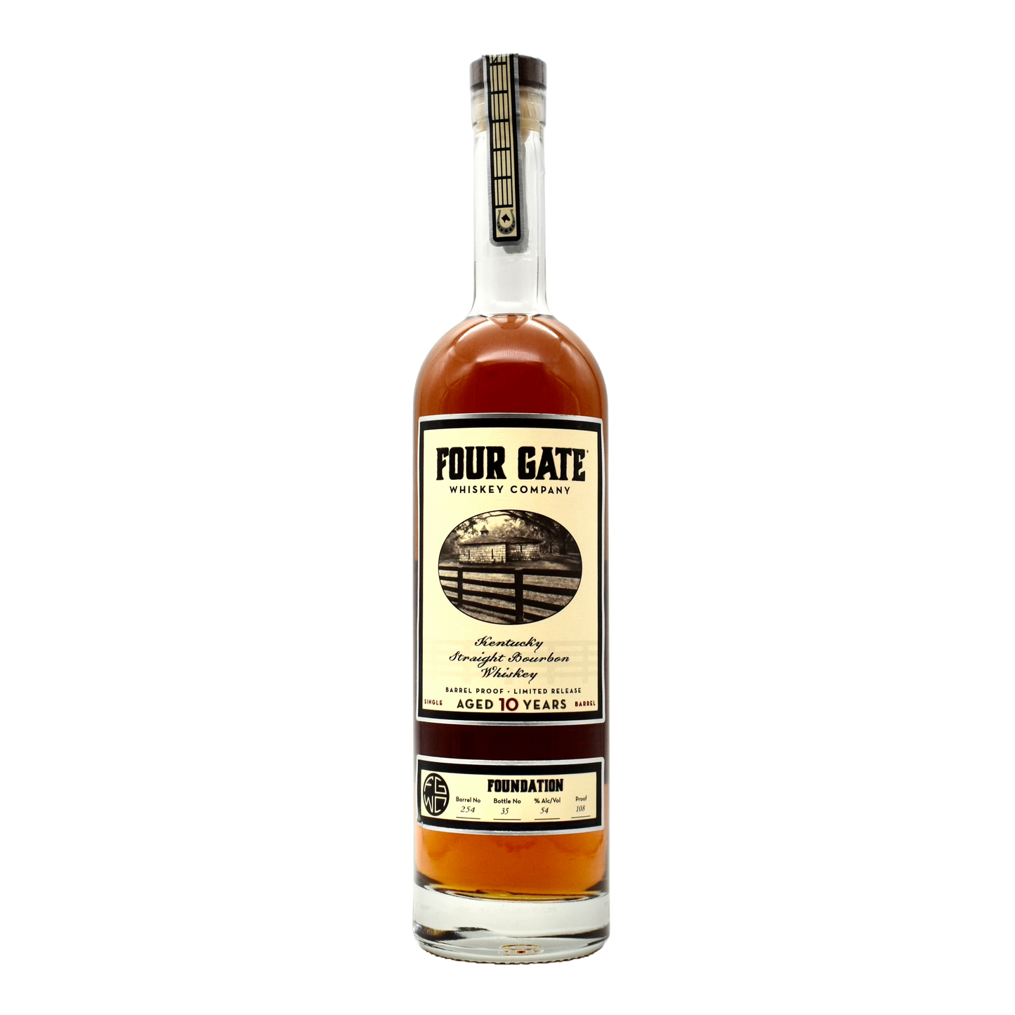 Four Gate Bourbon Barrel Proof 10Yr 750ml