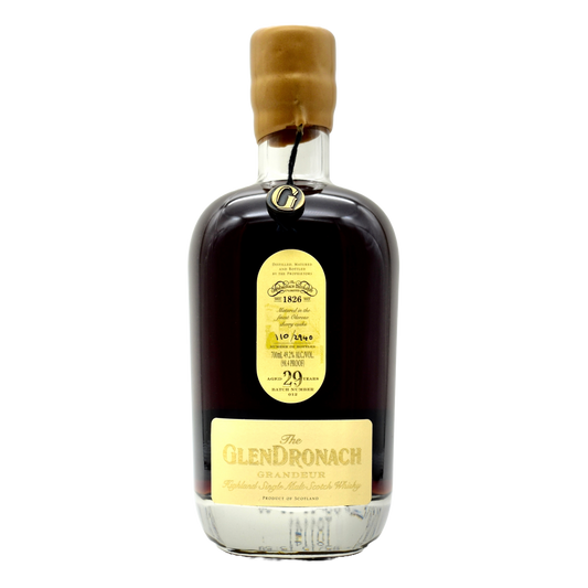 Glendronach Grandeur 29YR Scotch Whiskey 750ml