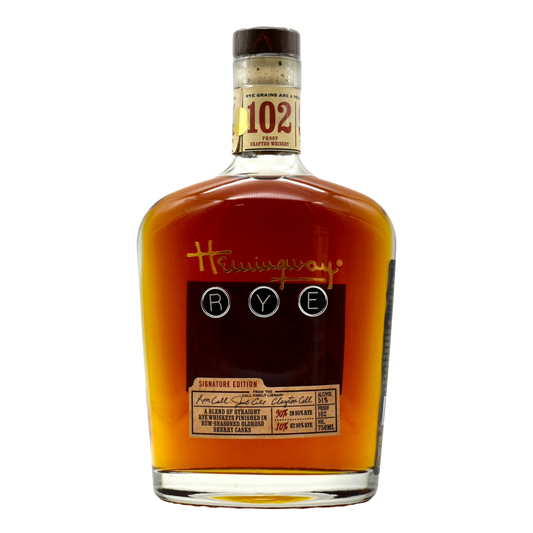 Hemingway Rye Signature 750ml