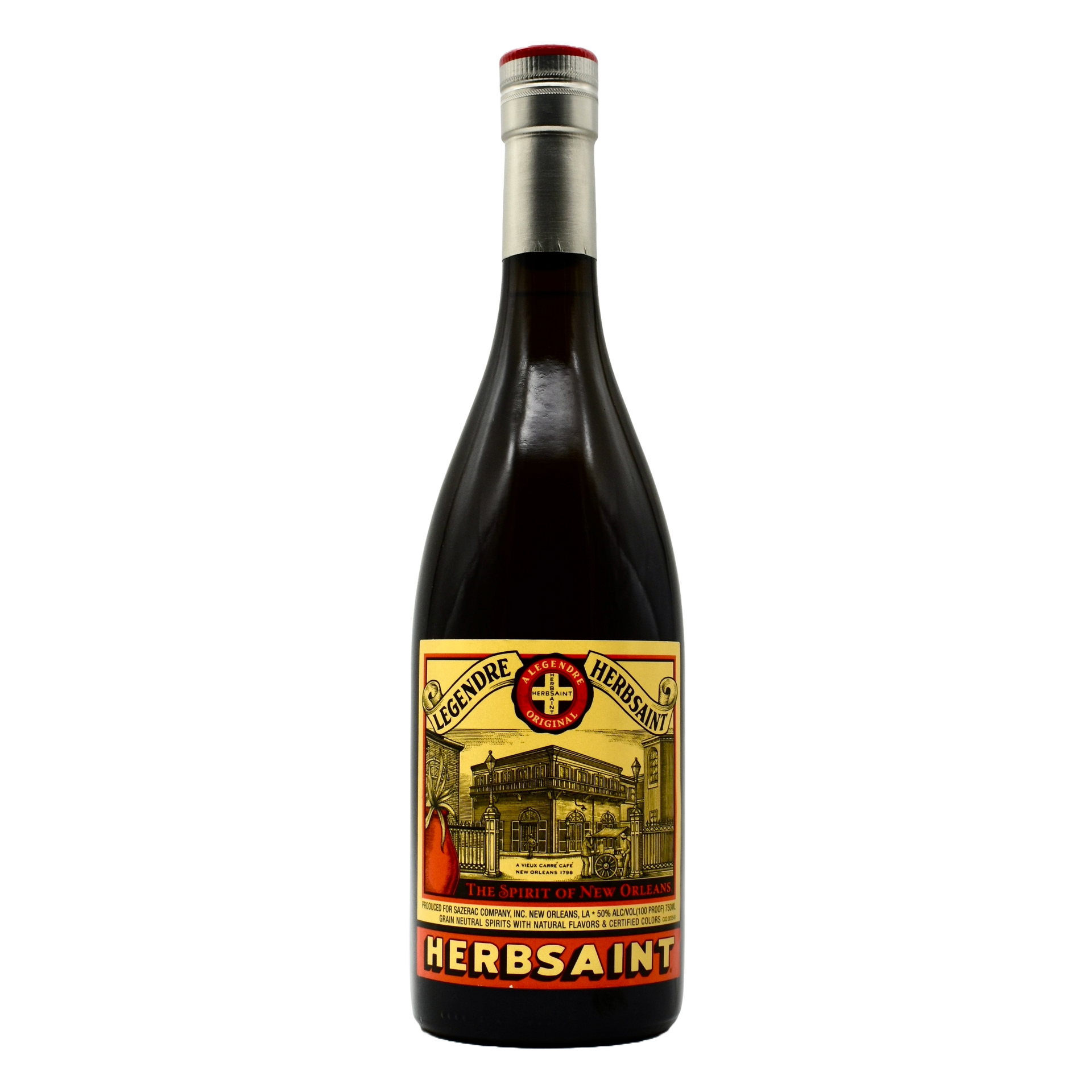 Herbsaint Liqueur 750ml - Original New Orleans Anise Spirit